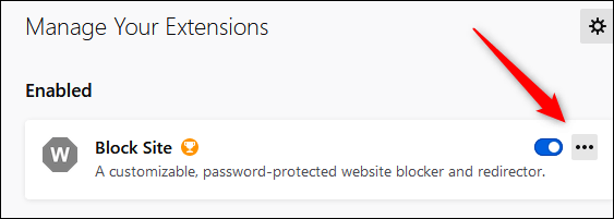 Block Websites on Firefox on desktop