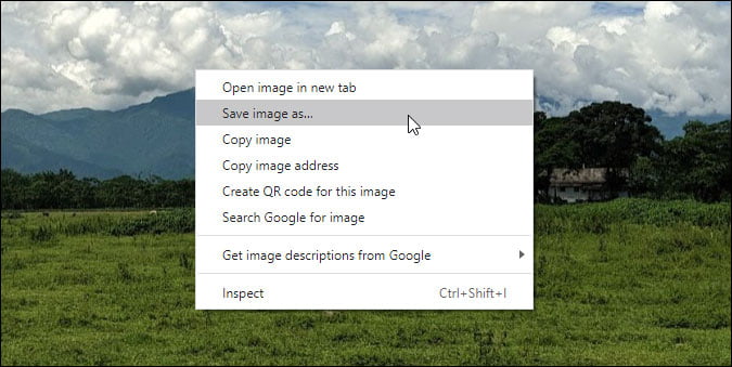 Download and save individual images from Google photos