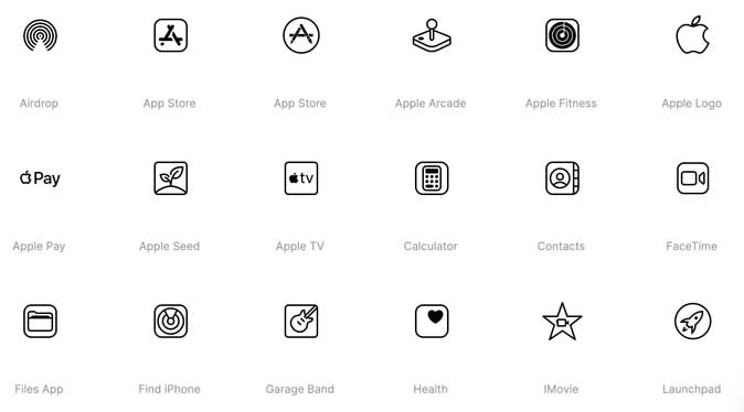 Icons8  free iOS 14 icon pack