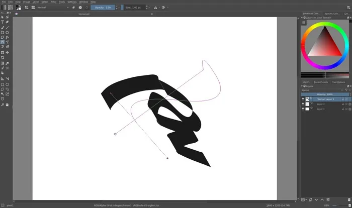 Krita free graphics editors for creating vector images